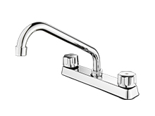 Double handle basin faucet-FA-6333