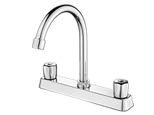 Double handle basin faucet-FA-6335