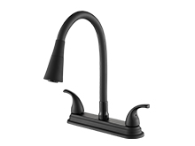 Double handle basin faucet-FA-BK6338A