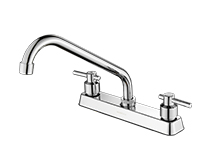 Double handle basin faucet-FA-6363