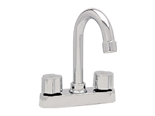 Double handle basin faucet-FA-7802
