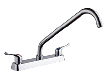 Double handle basin faucet-FA-6362