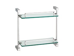 Double Tier Glass Shelf FA-88802